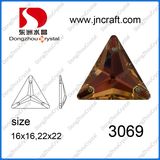 Sew on Flat Back Crystal Stone N Triangle Shape