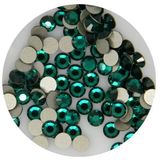 1440PCS Green Crystal Flat Back Rhinestones Emerald Ss12 (3.0mm) No Hotfix