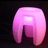LED Color Changing Ottoman with Remote Control