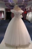 Fashion Floor Length Bridal Dress Wedding Gown (Q90308)
