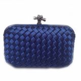 Wholesale New Party Bag Woven Box Lady Knot Clutch Bag