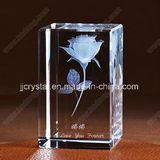 Laser Engraving Cube for Wedding Gifts or Table Decoration