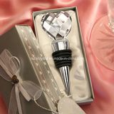 Wedding Favors Crystal Heart Bottle Stopper