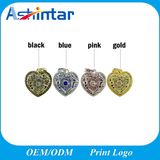 Jewelry USB3.0 Heart Shape USB Pendrive Mini USB Stick