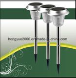 Stainless Steel and Plastic Green Energy Solar Promotion Garden Light
