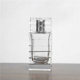 China Export Clear White Transparent Glass Perfume Bottle Wholesale