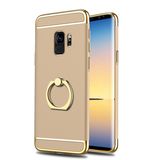 Electroplating Ring Phone Case for Samsung Galaxy S9 Hard PC Case