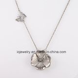 316 Stainless Steel Flower Necklace