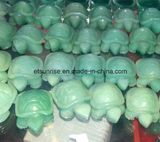 Semi Precious Gemstone Fashion Crystal Aventurine Turtle