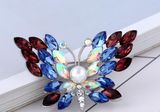 Beautiful Fashion Butterfly Rhinestone Brooch