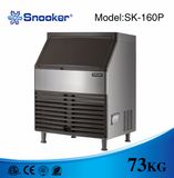Snooker Model Sk-160p 73kg/24h Productivity Commerical Use Vertical Type Ice Maker, Ice Making Machine, Ice Cube Machine