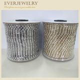 Crystal PP12 Rhinestone Chain in Roll for Dress, Shoes, Necklace, Bracelet