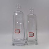 500/700ml Empty Vodka Glass Bottle in Crystal Glass Quality