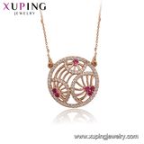 41788 Fashion Rose Gold Color Man Big Size Necklace