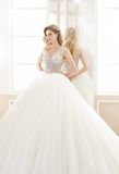 Crystal Tulle Ball Bridal Wedding Gown