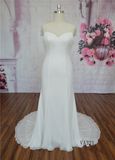 Sexy Wedding Dress Chiffon Backless Wedding Dress
