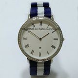 Fashion Crystal Slim Watch Pair Couple Wrist Watches for Lovers