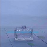 Square Empty Clear Perfume Bottle 70ml