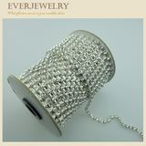Crystal Rhinestone Cup Chain in Roll for Dress, Shoes, Necklace, Bracelet