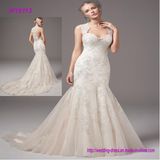 Custom Made Puffy Mermaid China Express Wedding Dress