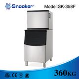 304 Stainless Air Cooling Commercial Sk-358f Granular Ice Machine