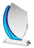 Factory Direct Supply Jade Color Glass Trophies and Awards