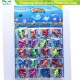 Colorful Crystal Soil with Cartoon Water Growing Toys