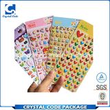 Elegant Shape Reliable 3D Puffy Sticker Label