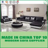 Hot-Sale Leisure Chesterfield Sectional Italian Leather Sofa Set
