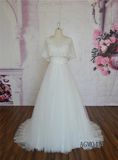 2017 latest Formal Beaded Wedding Dress A-Line