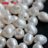 11-12mm Rice Normal Quality Large Hole Loose Pearls for Jewelry