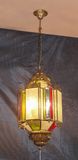 Brass Pendant Lamp with Glass Decorative 18989 Pendant Lighting