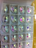 Crystalab Oval Sewing Loose Beads for Wedding Dress