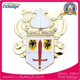 Souvenir Medal with Crystal Stone