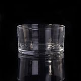 Wholesale Low MOQ 5oz Crystal Glass Candle Holder