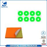 Full Colors Printed Fluorescent Label Sticker