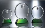 Hot Selling Crystal Golf Trophy Green Base