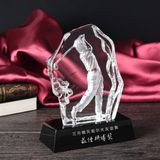Iceberg K9 Crystal Trophy for Golf