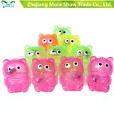 New Colorful Puffer Yoyo Bear Toys Light up Ball