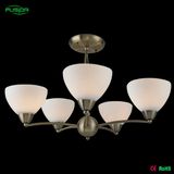 European Style Glass Chandelier with up Shade
