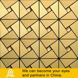 Metal Mosaic Mix Glass in Golden Color (I01)