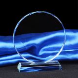 2017 Elegant Blank Crystal Glass Award