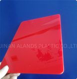 3mm Thick Red Color Acrilica Acrilicos Sheet 1200mm*2400mm