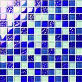 Crystal Mosaic Glass Mosaic Swimming Pool Toilet Floor Using
