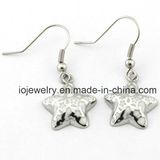 Star Shape Hoop Earrings for Kids Christmas Gifts