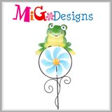 High Quality Animal Metal Garden Stake with Windmill