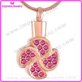 Memorial Jewelry Necklaces & Pendants Leaf Pendant with Crystals