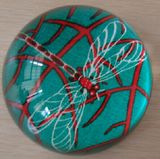 Crystal Hemisphere Paperweight