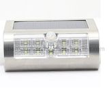Solar Outdoor Light Powered Motion Sensor Security Wireless Waterproof Wall Lamp