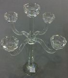 Crystal Candle Holder with Five Posters